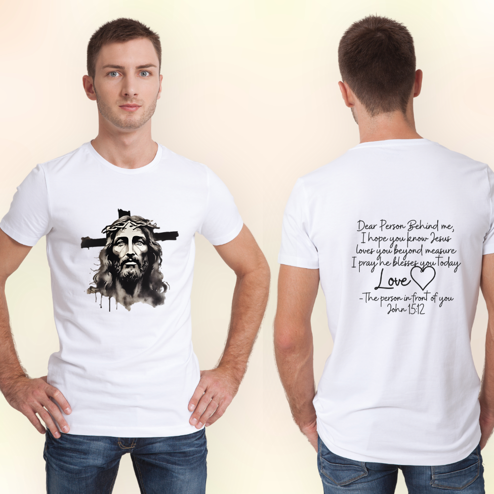 “Crowned in Mercy” – Jesus Christ Sketch Tee
