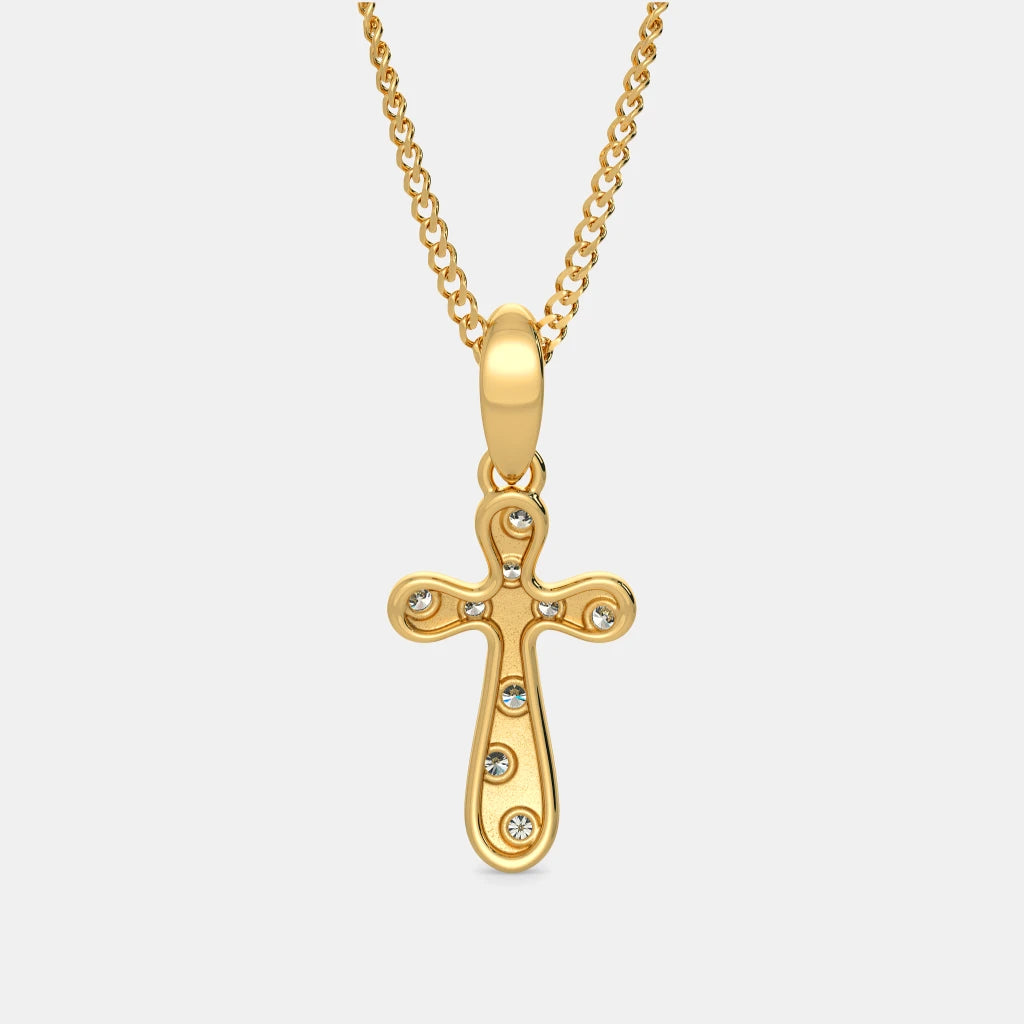 The Aden Cross Pendant – Radiance in Faith