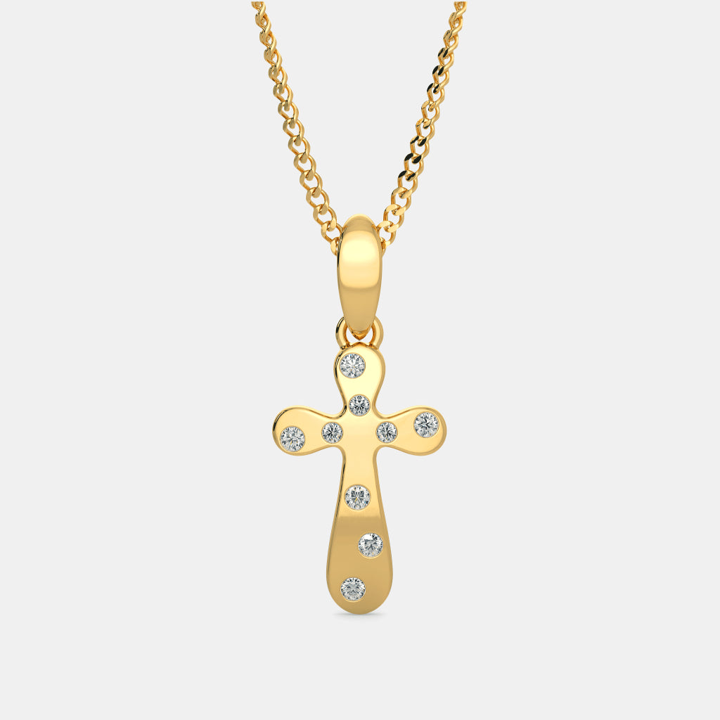 The Aden Cross Pendant – Radiance in Faith